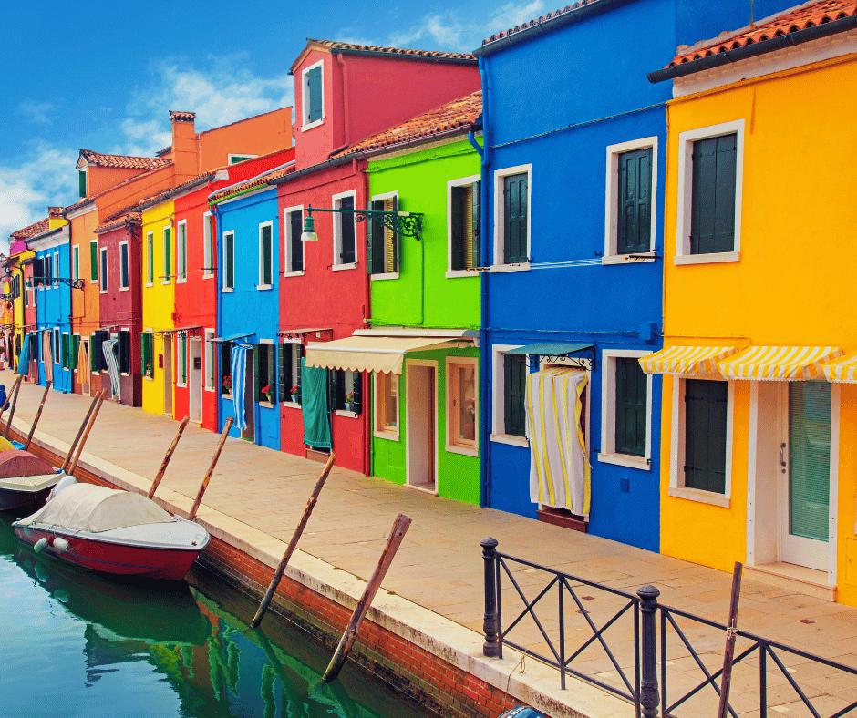 Burano (colorful houses island)